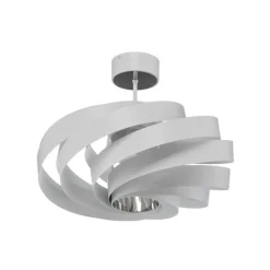 Vento plafondlamp, wit, metaal, Ø 50 cm