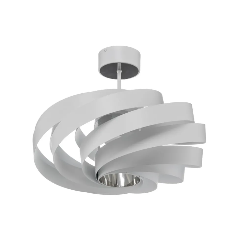 Vento plafondlamp, wit, metaal, Ø 50 cm