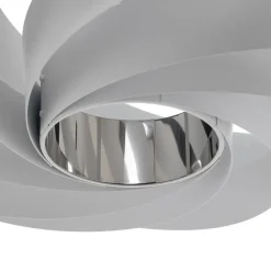 Vento plafondlamp, wit, metaal, Ø 50 cm