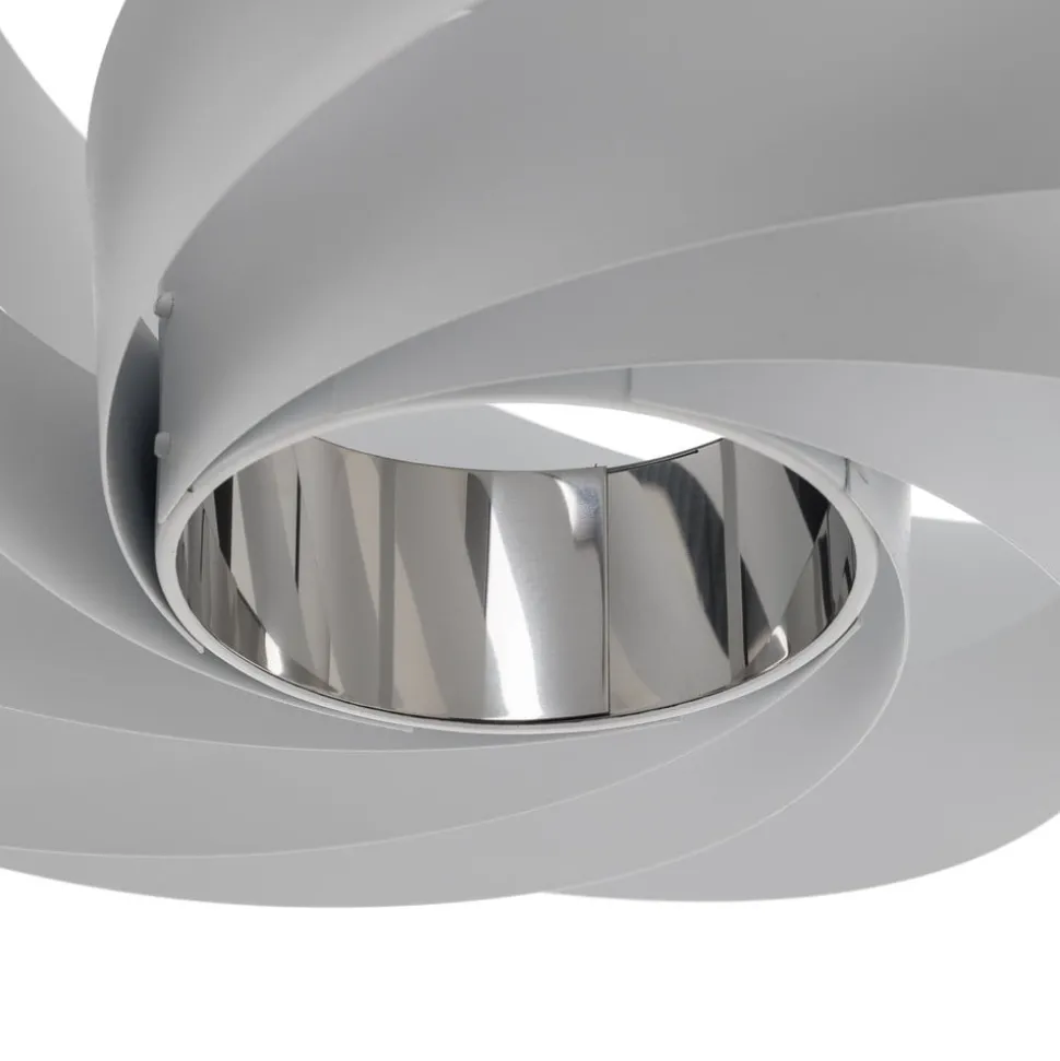 Vento plafondlamp, wit, metaal, Ø 50 cm