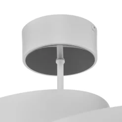 Vento plafondlamp, wit, metaal, Ø 50 cm