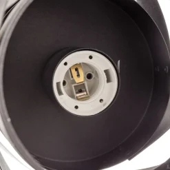 Vento plafondlamp, zwart, Ø 40 cm, metaal, E27