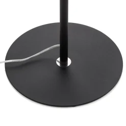 Vento vloerlamp, zwart, metaal, E27, Ø 40 cm