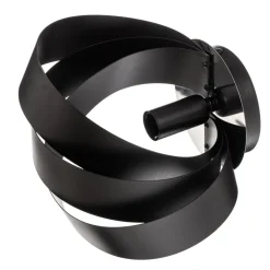 Vento wandlamp, zwart, E14, metaal, 14 cm hoog