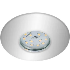 Verchroomde LED inbouwspot Douche, IP65