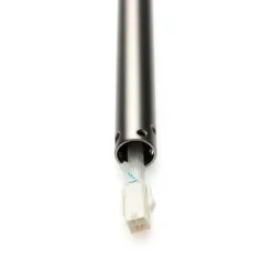 Verlengingsstaaf 30,5 cm, geborsteld aluminium