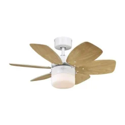 Verlichte plafondventilator Flora Royale