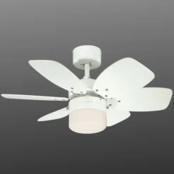 Verlichte plafondventilator Flora Royale