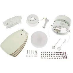 Verlichte plafondventilator Flora Royale