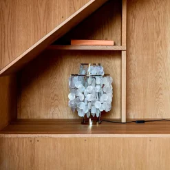 VERPAN Fun 2TM - Tafellamp van paarlemoer, messing