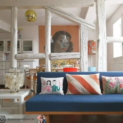 VERPAN Fun 2TM - Tafellamp van paarlemoer, messing