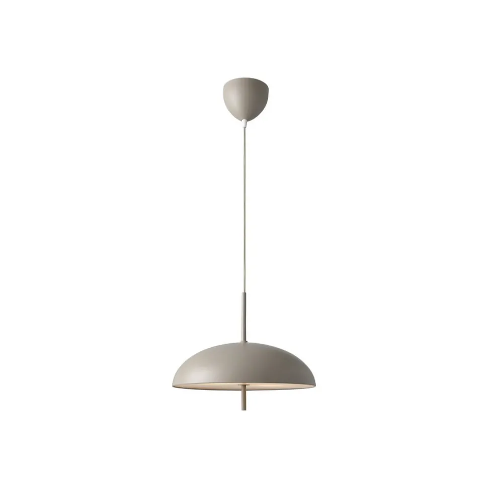 Versale hanglamp, bruin, Ø 35 cm, metaal, 2 x E27