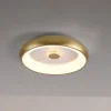 Vertigo LED plafondlamp, CCT, Ø 46,5 cm, messing
