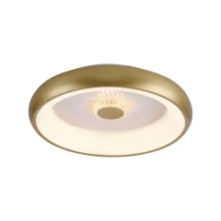 Vertigo LED plafondlamp, CCT, Ø 46,5 cm, messing