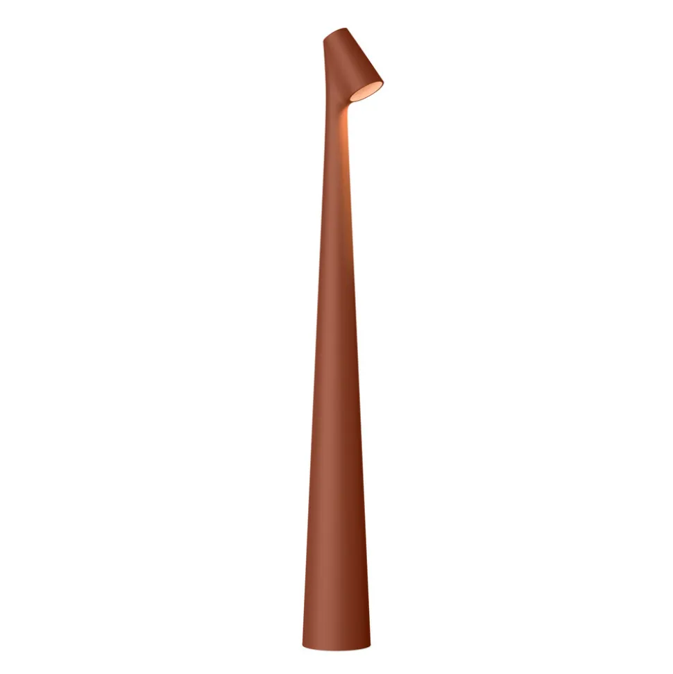 Vibia Africa LED tafellamp hoogte 45cm terracotta