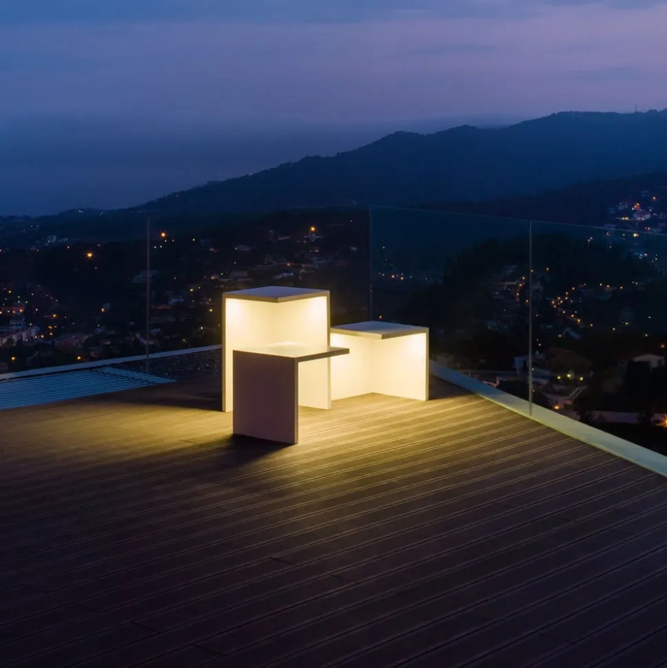 Vibia Empty 4136 buitenlamp van beton, 55 cm