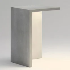 Vibia Empty 4130 buitenlamp van beton, 70 cm