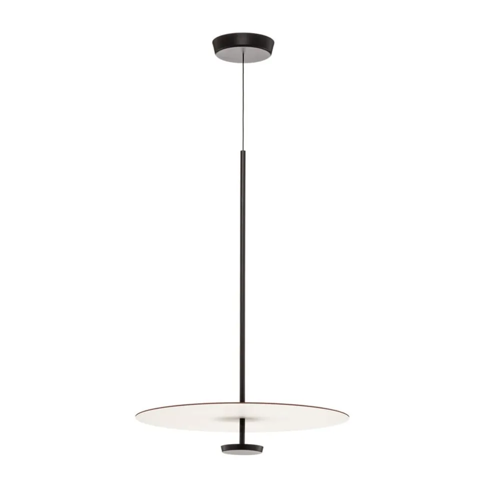 Vibia Flat LED hanglamp 1-lamp Ø 55cm terracotta