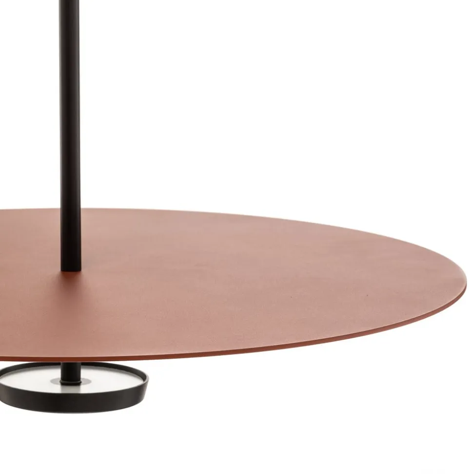 Vibia Flat LED hanglamp 1-lamp Ø 55cm terracotta
