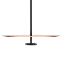 Vibia Flat LED hanglamp 1-lamp Ø 55cm terracotta
