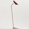 Vibia I.Cono 0712 design vloerlamp, rood-bruin