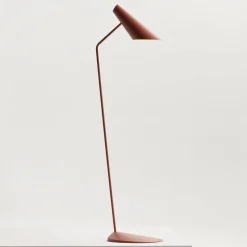Vibia I.Cono 0712 design vloerlamp, rood-bruin