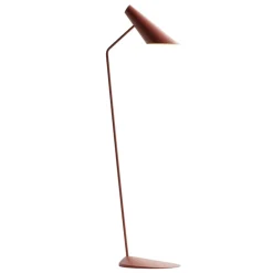 Vibia I.Cono 0712 design vloerlamp, rood-bruin