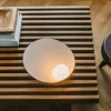 Vibia Musa 7402 LED tafellamp liggend, taupe
