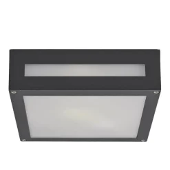 Vierkante buiten-plafondlamp Nerea