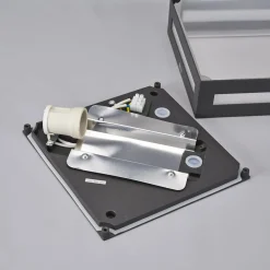 Vierkante buiten-plafondlamp Nerea