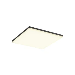 Vierkante LED plafondlamp Henni voor buiten