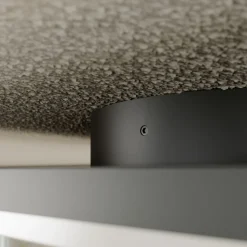 Vierkante LED plafondlamp Henni voor buiten