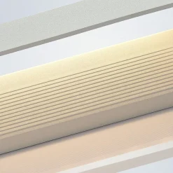 Vierkante led wandlamp Lonisa voor de woonkamer