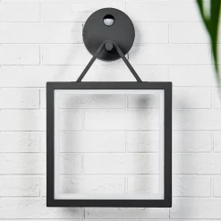 Vierkante LED wandlamp met bewegingsmelder