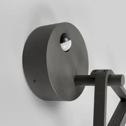 Vierkante LED wandlamp met bewegingsmelder