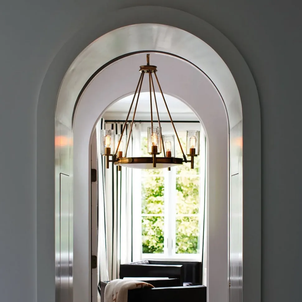 Vijfflammige kroonluchter Collier