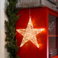 Vijfpuntige acrylster Ingar met LED