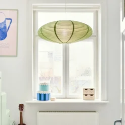 Villo 60 papieren kap Ø 60cm, hoogte 25cm, groen