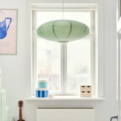 Villo 60 papieren kap Ø 60cm, hoogte 25cm, groen