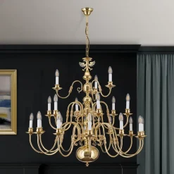 Vlaamse kroonluchter Maximilian, 21-l. m. adelaar