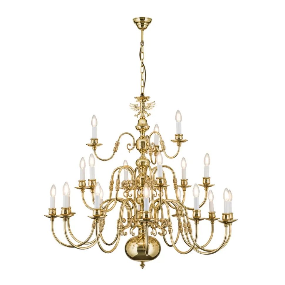 Vlaamse kroonluchter Maximilian, 21-l. m. adelaar