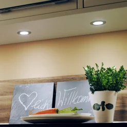 Vlakke LED inbouwlamp R 55