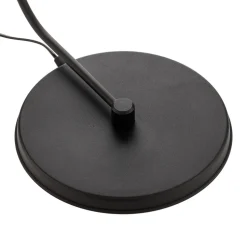 Vloerlamp 1036, 1-lamp, zwart-goud