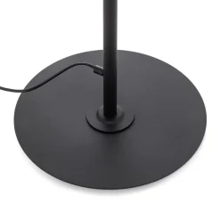 Vloerlamp 1047, 3-lamps, zwart