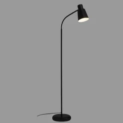 Vloerlamp 1474015 van metaal in zwart