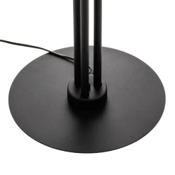Vloerlamp 1073A1, 3-lamps, zwart