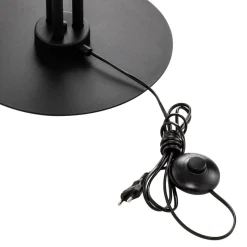 Vloerlamp 1073A1, 3-lamps, zwart