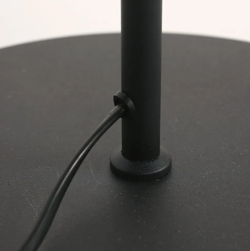 Vloerlamp bamboe, 2-lamps