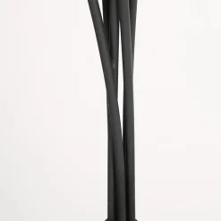 Vloerlamp bamboe, 5-lamps