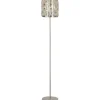 Vloerlamp Bijou met kristallen
